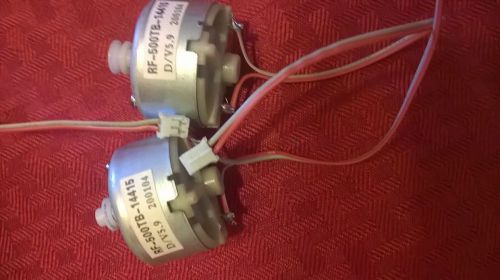 two dc electric motors