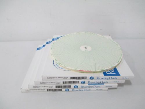 LOT 4 NEW GRAPHIC CONTROLS PN-305815519 500P1225-2 CIRCULAR RECORD CHART D238257