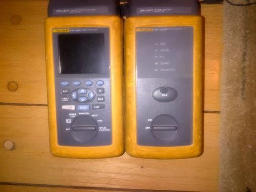 Fluke Networks DSP 4000 Cable Tester / DSP 4000SR  (Both Units)