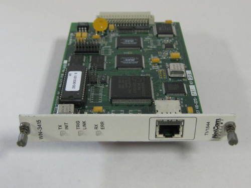 Spirent Netcom Smartbits WN-3415 T1 Smartcard SMB-200 Free Shipping 180Day Warr