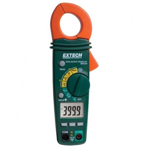 Extech MA-220 MA220 400A AC/DC Clamp Meter