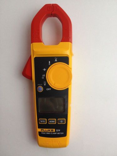 Fluke 324 True RMS Clamp Meter 40/400A AC, 600V NEW