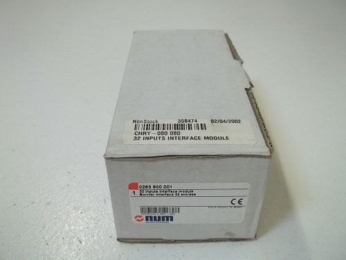 NUM SCHNEIDER  263900001C INPUT INTERFACE MODULE *NEW IN A BOX*