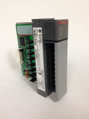 ALLEN BRADLEY BULLETIN 1746-OA8 SLC 500 OUTPUT MODULE SER B 85-265VAC 50/60HZ