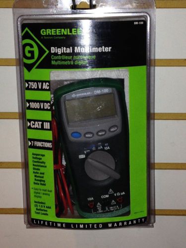 Greenlee Multimeter DM-100