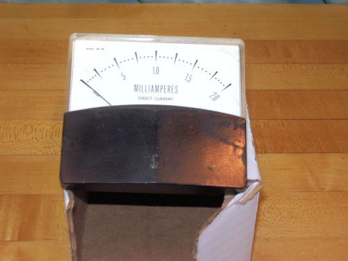 Parker Instrument Corp. 2.0 Milliampers Meter