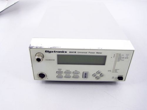 Gigatronics 8541b universal power meter 40 ghz rf giga-tronics for sale