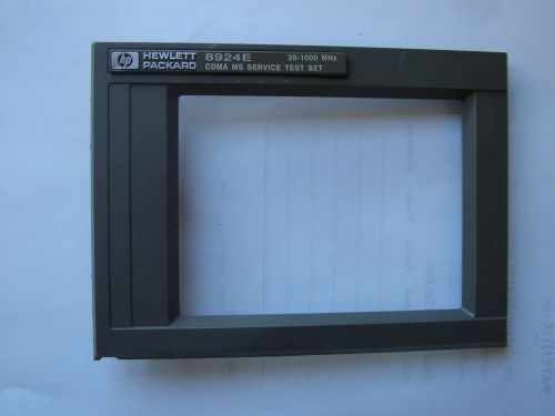 HP 8924E 8924C BEZEL ( PLASTIC AROUND DISPLAY ) GOOD CONDITION