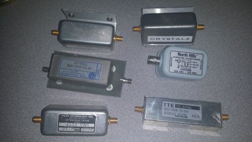 Wideband Transformer,Band pass Filter,Crystal Filter Assortment qty 6