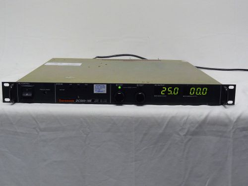 Ametek / Xantrex / Sorensen DCS60-18E Programmable Power Supply 0-60V, 0-18A