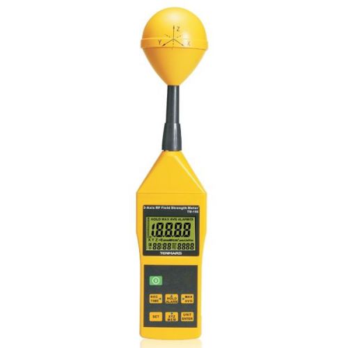 3-axis emf rf electromagnetic field strength meter 10mhz-8ghz tenmars tm-196 8g for sale