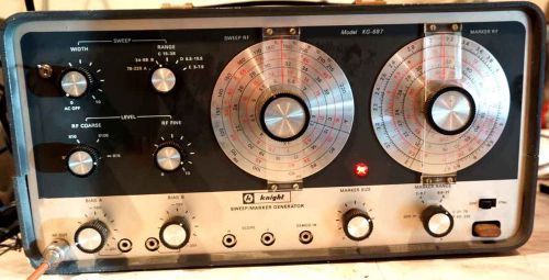 Vtg &#034;Knight&#034; KG-687 Sweep Marker Generator SOLID STATE!