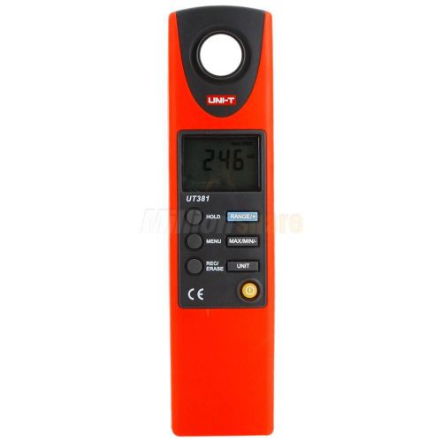 UNI-T UT381 Digital Luxmeter Photometer Light Meter Luminometer 20,000lux