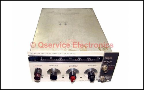 HP - Agilent 8556A Spectrum Analyzer LF Section Plug-In