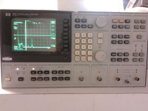 Nice hp dynamic signal analyzer 3562a,dual ch,64 µhz-100 khz,fourier transform for sale