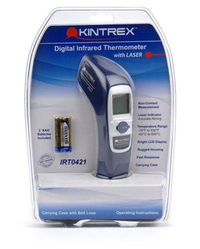 Kintrex Infrared Thermometer w/ Laser Targeting Cook BBQ Maintenance HVAC Temp