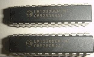 4PCS LM1236DEM/NA DIP24 IC ap