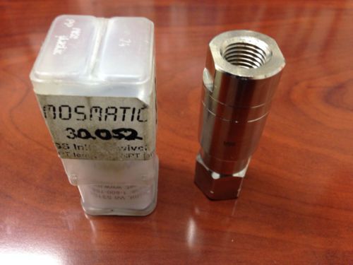 Mosmatic 30.052 Swivel Inline 1/4in F x 1/4in F NEW Free Shipping