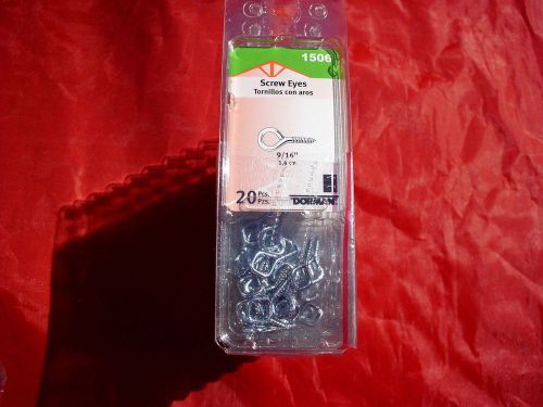 Dorman eye screws 9/16&#034; 10 paks of 20 screws