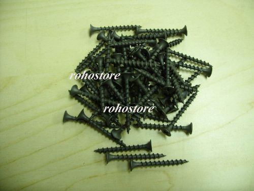 Drywall screw # 6 x 1-1/2  6000 pcs black coarse screws free ship for sale