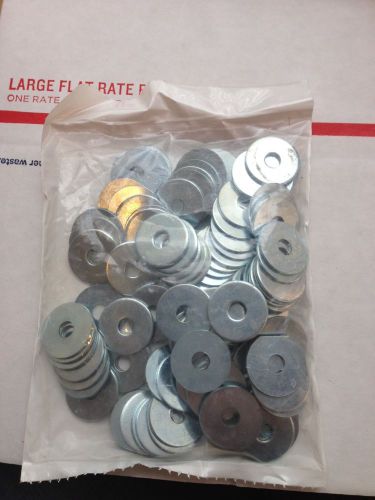 Zinc Plated Fender Washer 1/4 X 1 100/PCS