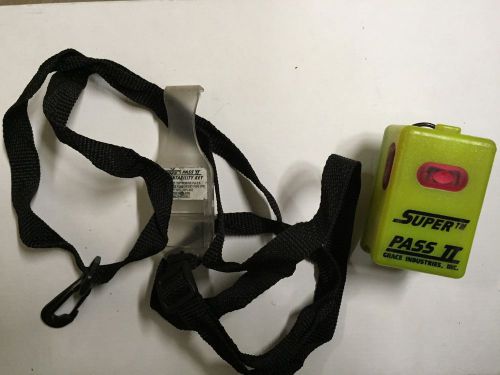 Super Pass 2 Motion w/ Accountability key Grace Industries II SCBA