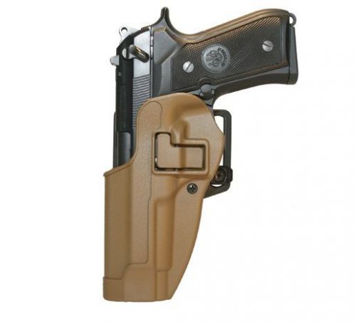 Blackhawk 410503CT Left Hand Coyote Tan Serpa CQC w/Matte Finish for 1911 Govt.