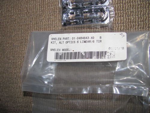 WHELEN Alternate Optics kit  Edge   01-0484643-XO TIR   (PLUS BONUS)