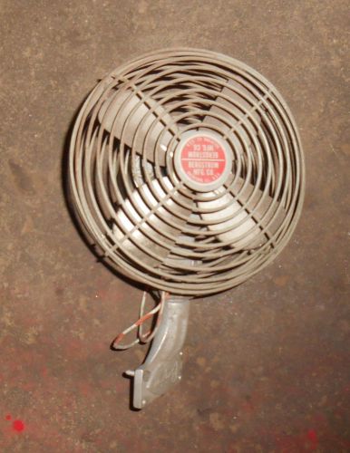 BERGSTROM Dash Fan Blower &amp; Mount Bracket :Truck ,Car,RAT ROD, WORKS GREAT!