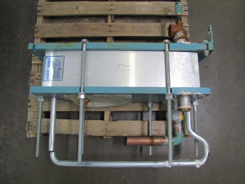 ALFA-LAVAL M6-FG PLATE HEAT EXCHANGER 117.16 SQ FT 73 PLATES 5.84GAL CAPACITY