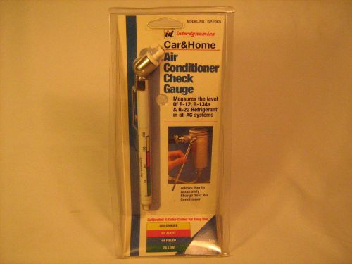 INTERDYNAMICS Car &amp; Home AIR CONDITIONER CHECK GAUGE [j14]