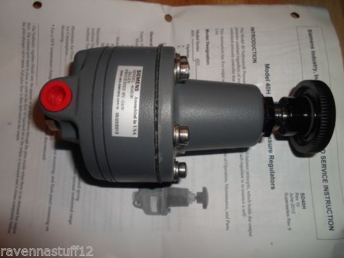 SIEMENS 40H100 NULLMATIC  PRESSURE REGULATOR (NEW NO BOX)