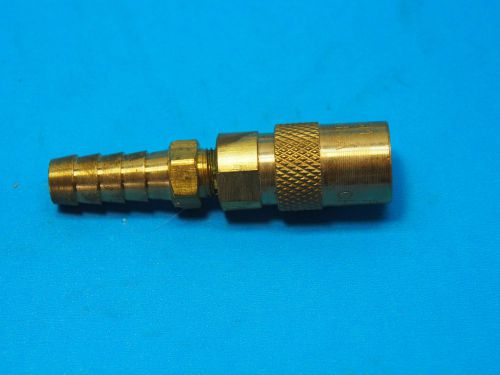 Dixon QUICK CONNECT 2CMS3-B-E 1/4&#034; X, 3/8&#034; BARB UNVALVED Body 2CMS3-B-E