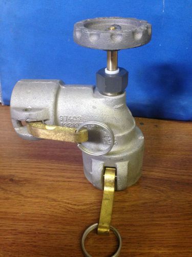 2&#034; X 1-1/2&#034; 90 DEGREE QUICK CONNECT VALVE