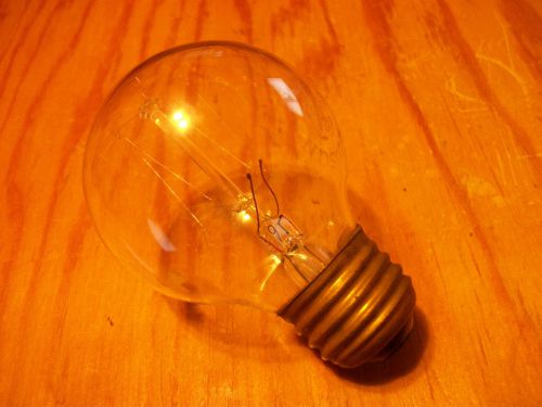 Vintage Edison GE Mazda bulb 25 watt 65 volt