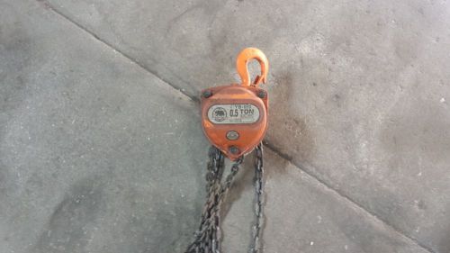 Black bear yb50 1/2 ton chain fall for sale