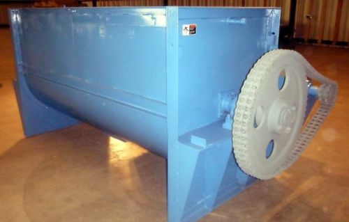 Hayes and stolz 100 cu.ft. paddle mixer with chain, sprocket, and gear reducer for sale
