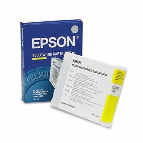 Epson s020122 quick-dry ink, 2100 page-yield, yellow (epss020122) for sale