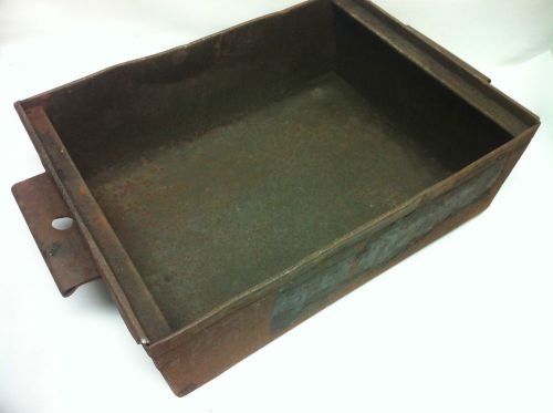 LYON industrial steel parts pan / bin  19&#034;x14&#034;x6&#034;