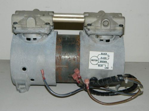 Rietschle Thomas 2619CE38-190R, Motor Vacuum Pump, 115V 60Hz 3.9A, 079900872181