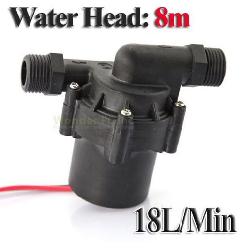 Ultra Quiet Mini DC 24V 8M 19L/M Brushless Motor Submersible Water Pump