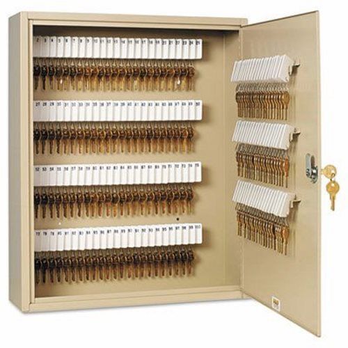 Steelmaster Key Cabinet, 160-Key, Steel, Sand (MMF201916003)