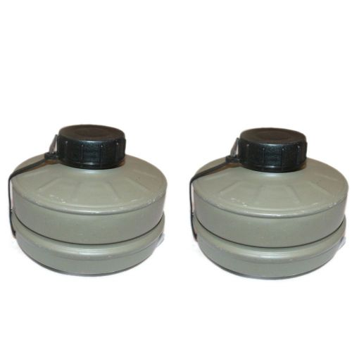 Type 80 Israeli Gas Mask Filter - Pack of 2 Unused