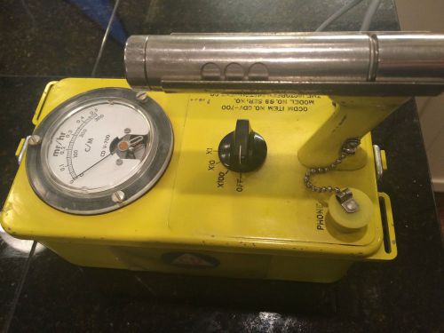 Geiger Counter Victoreen CDV-700 Model 6B Civil Defense