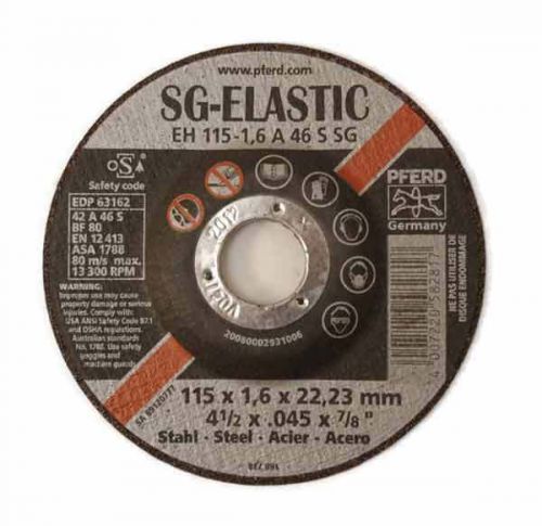 Pferd 4 1/2&#034; x 045 x 7/8&#034; thin cut-off wheels type 27 (box of 25) no. 63162 for sale