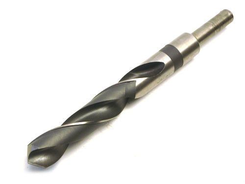 HEAVY DUTY 1-15/64&#034; HSS REDUCED SHANK DRILL w/ 3/4&#034; SHANK