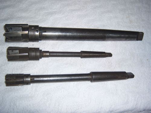 Wetmore Adjustable Blade Shell Reamer Cutting tool 2 Plus 1 Other Morse Taper