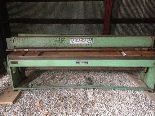 NIAGRA 8&#039; METAL SHEAR