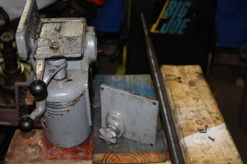 Bridgeport Power Feed Gear Box Milling Machine Lever X Axis w/ MTR &amp; FEED SCREW