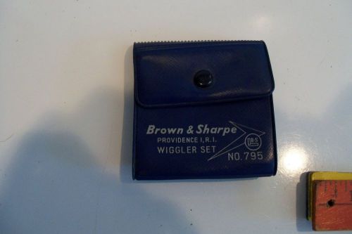 Wiggler Set, Brown &amp; Sharpe No. 795, Machinist Wiggler Set, Made in the USA